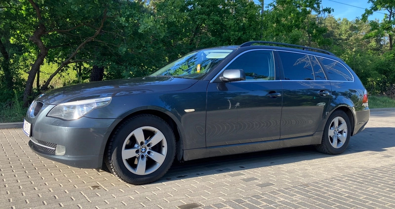 BMW Seria 5 cena 20900 przebieg: 255100, rok produkcji 2008 z Warszawa małe 56